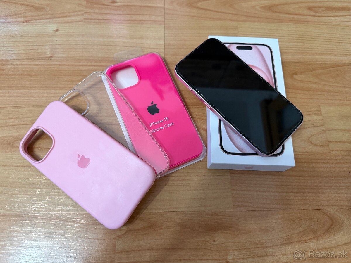 iPhone 15 128 GB ružový