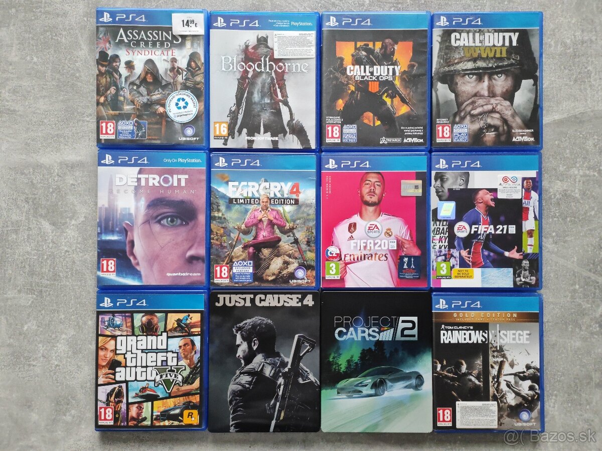 Hry na Playstation 4 (PS4) / Playstation 5 (PS5) - Rožňava