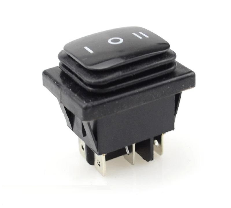 Vratný kolískový prepínač - vodotesný