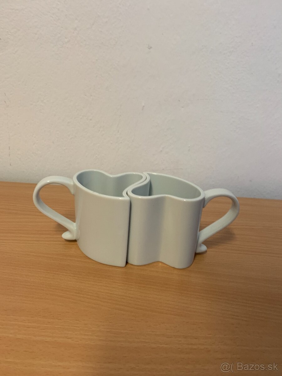 Hrnčeky srdcia pre zamilovaných Valentín