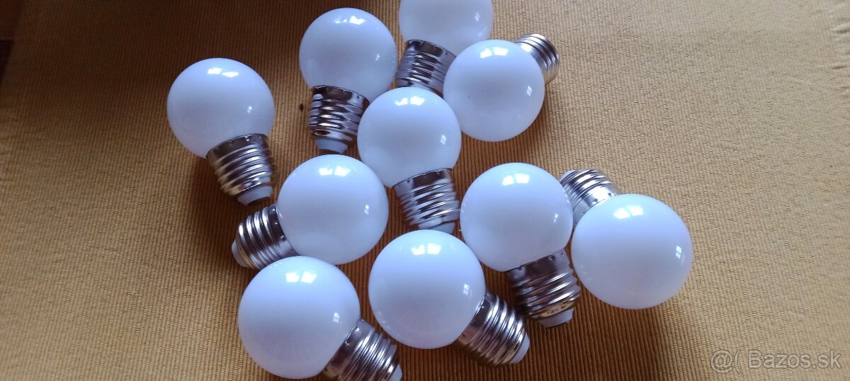 LED žiarovky 1W E27