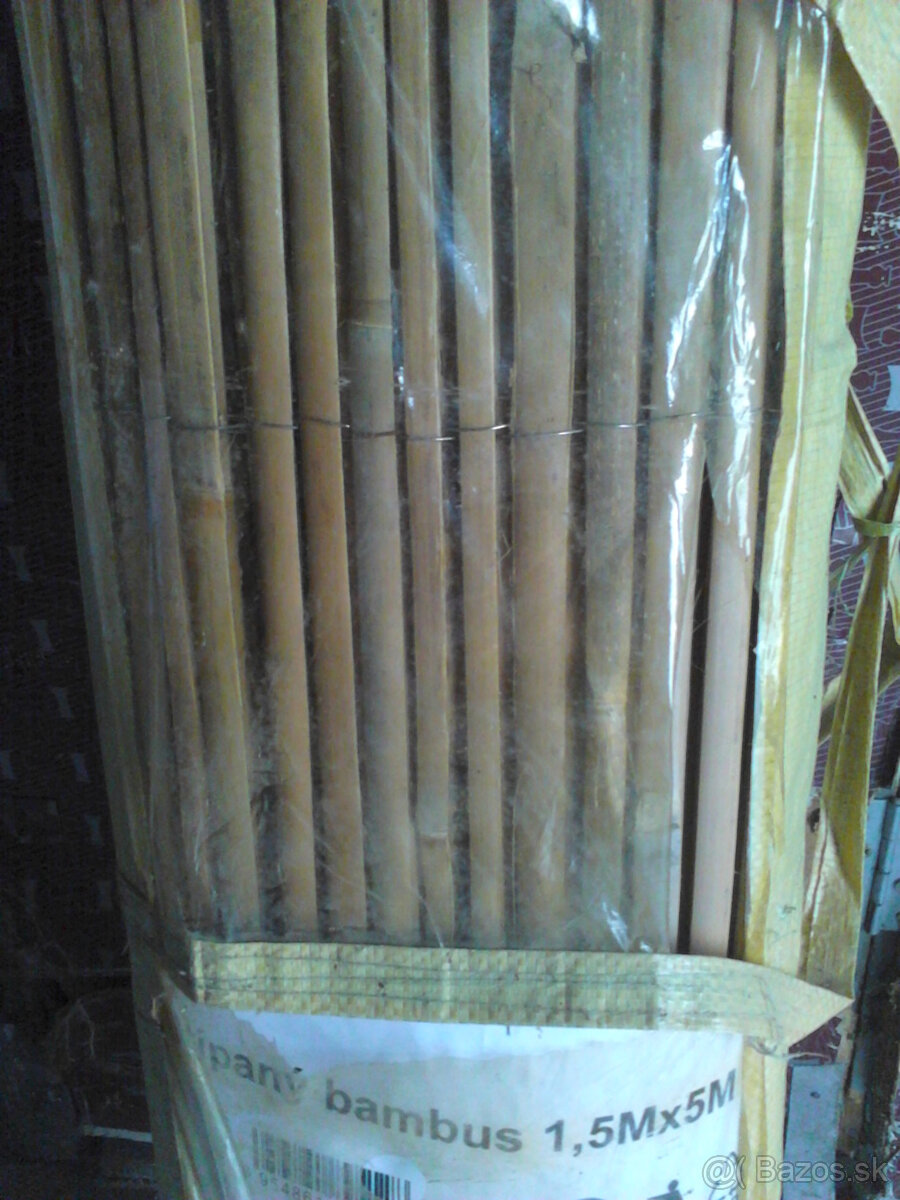 Štiepaný bambus 1,5 x 5 m