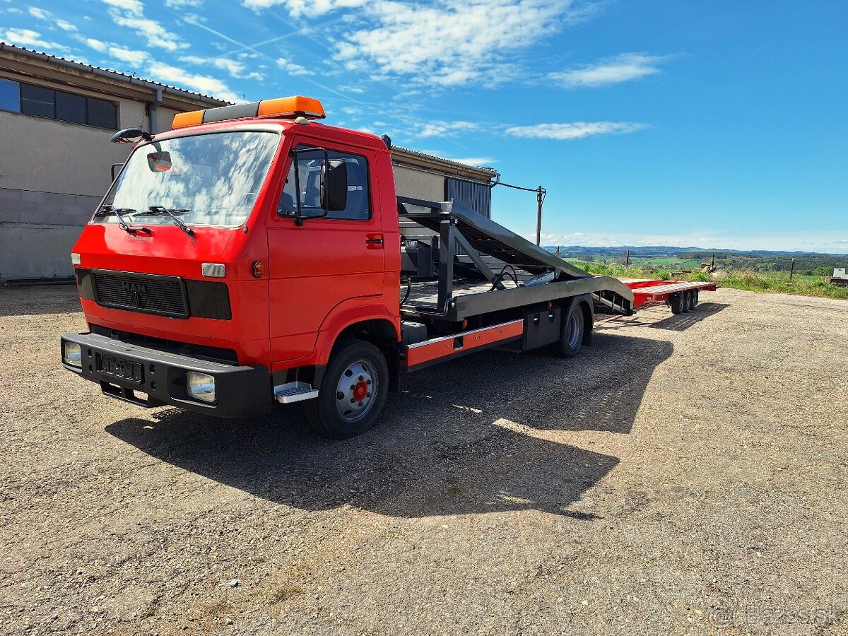 VW L80 look MAN 8.150 autotransportér