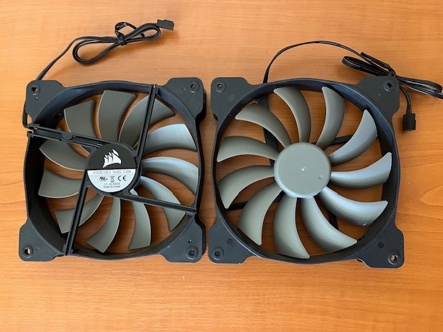 Ventilátory 120 a 140mm - Noctua - Corsair