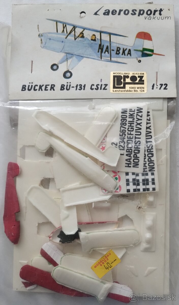Vaccu modely 1/72