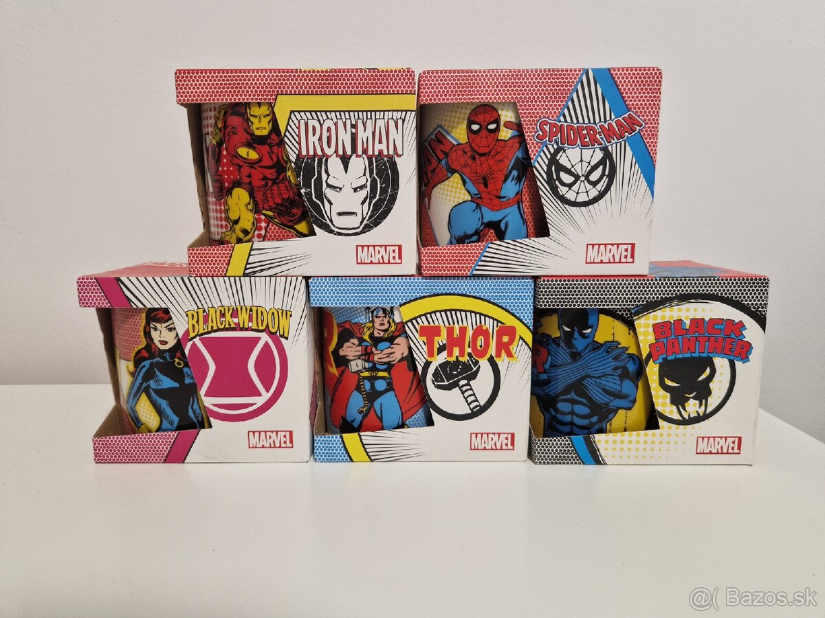 MARVEL pohár. MARVEL poháre.