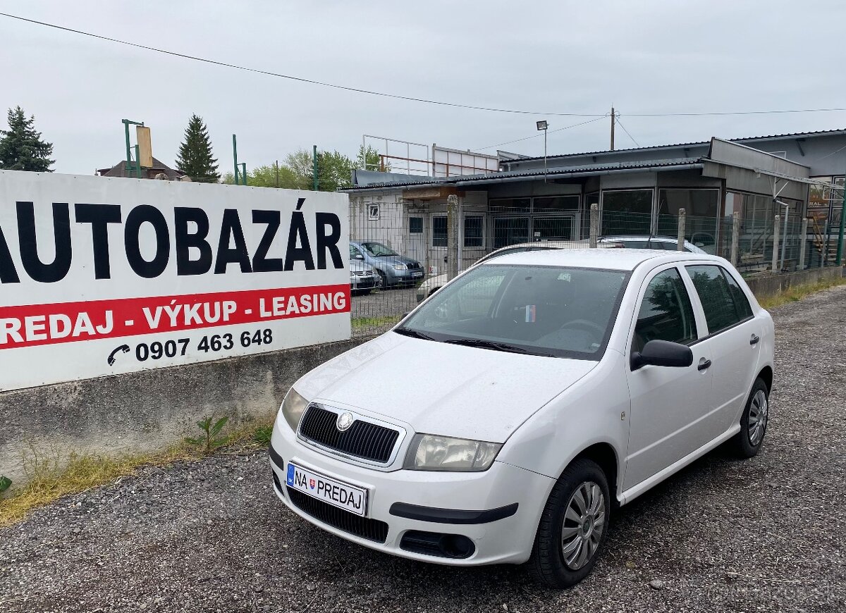 Škoda Fabia 1.2 40kW,, Rok výroby 2006