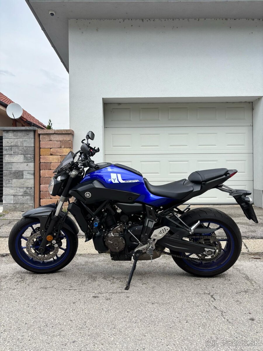 Yamaha MT 07 2017