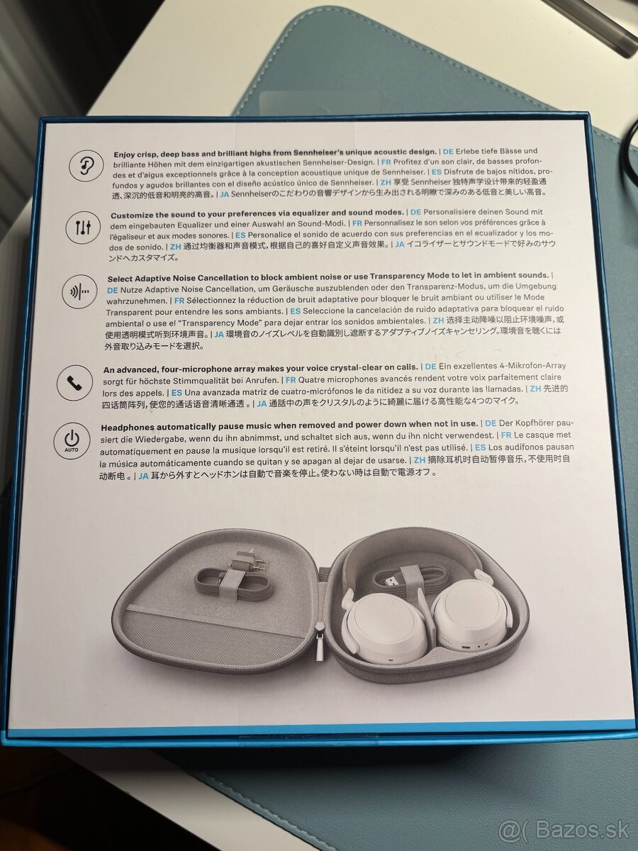 Sennheiser MOMENTUM 4 Wireless AEBT Biele
