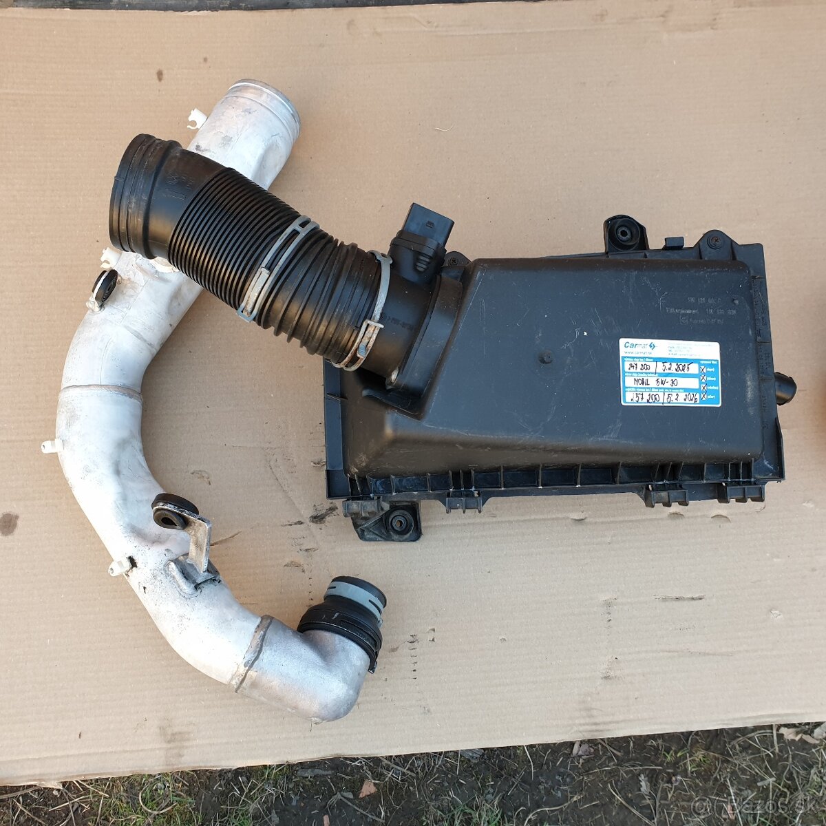 Vedenie vzduchu vw golf 4 1,9 tdi 96 /110 kw ASZ/ARL