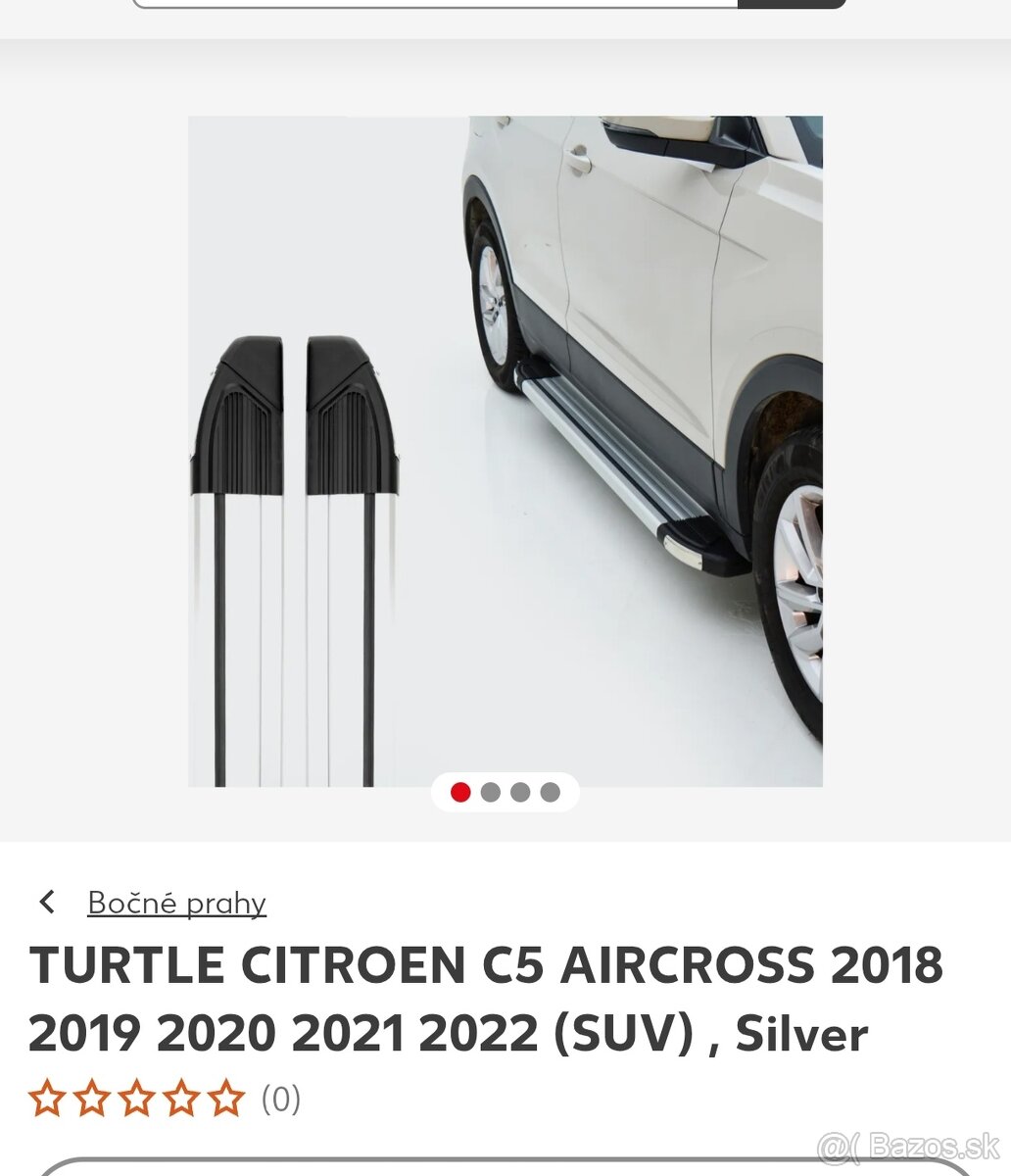 Bočné nášlapy Citroen C5 aircros