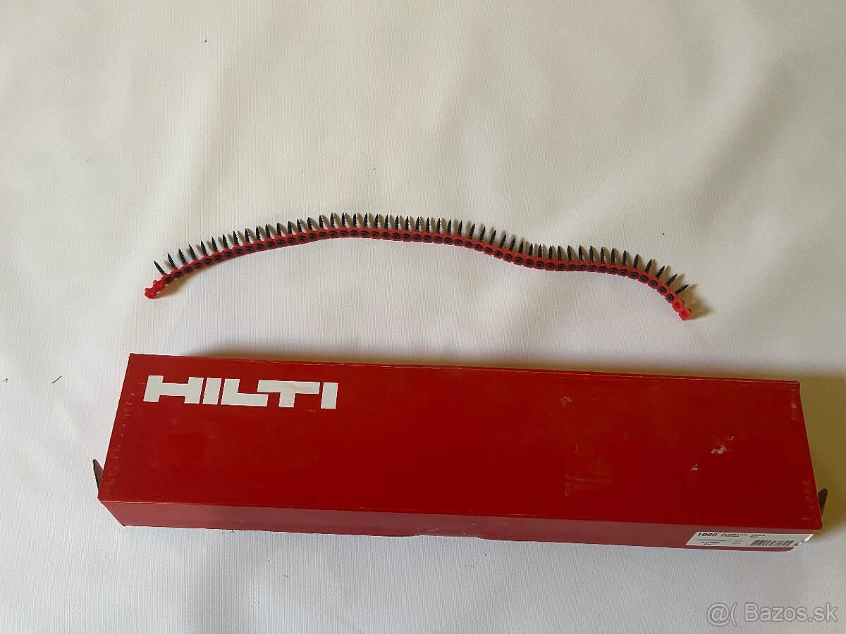 Predám Hilti skrutky pasove do sadrokartonu