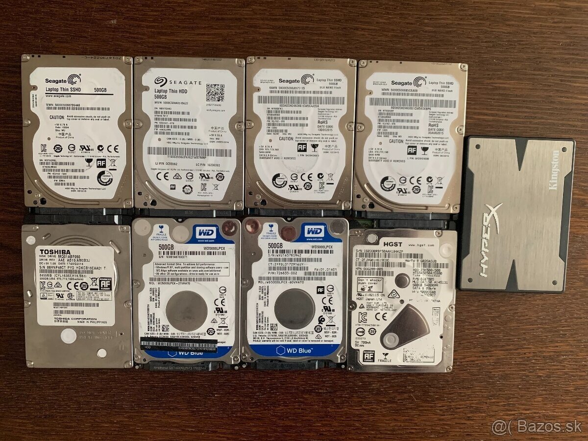 HDD disky SATA 2,5 ...