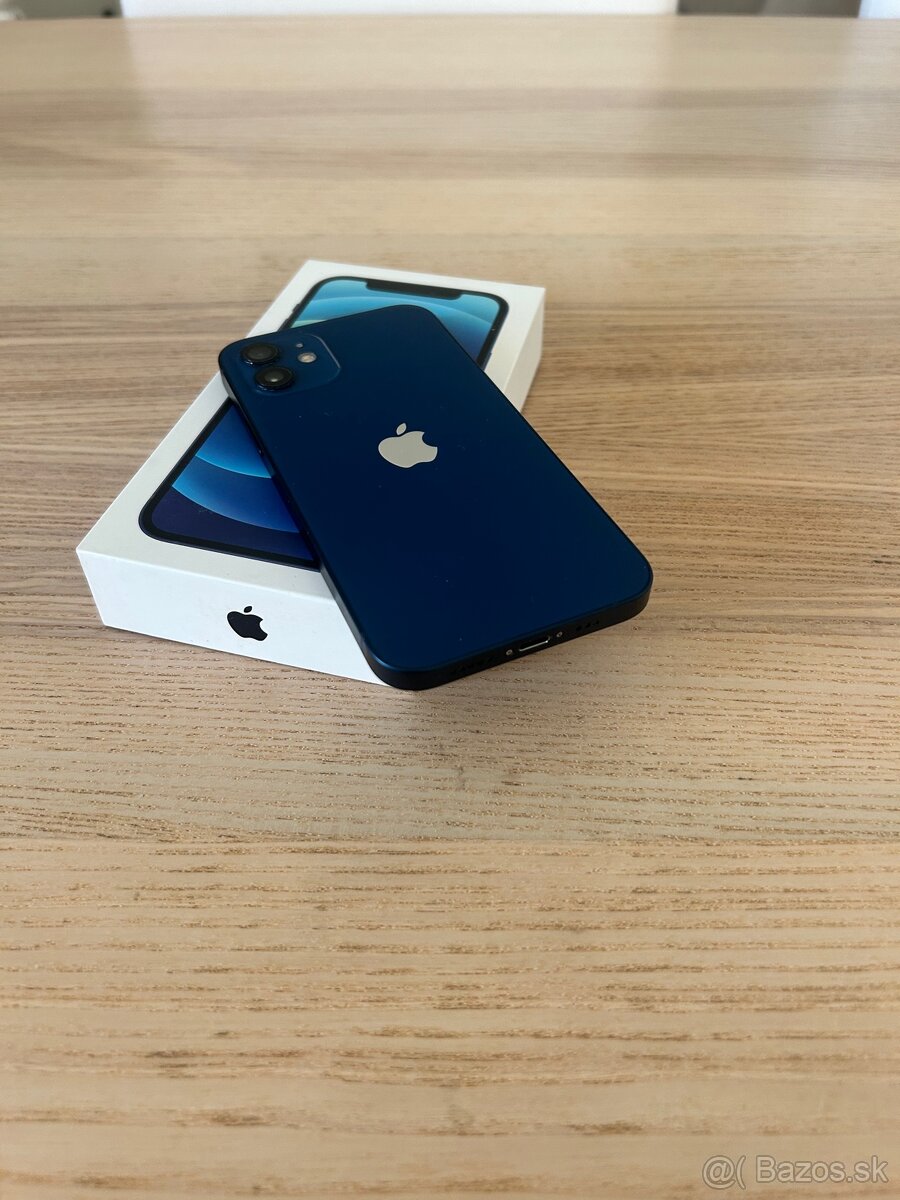 apple iphone 12 64gb Blue / Batéria 100%