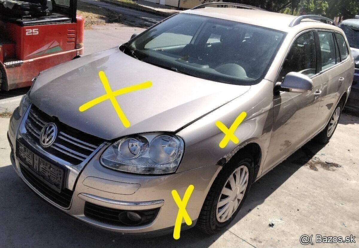 Volkswagen Golf V Variant 1.4 tsi 2008 predám DVERE, KRG PRE