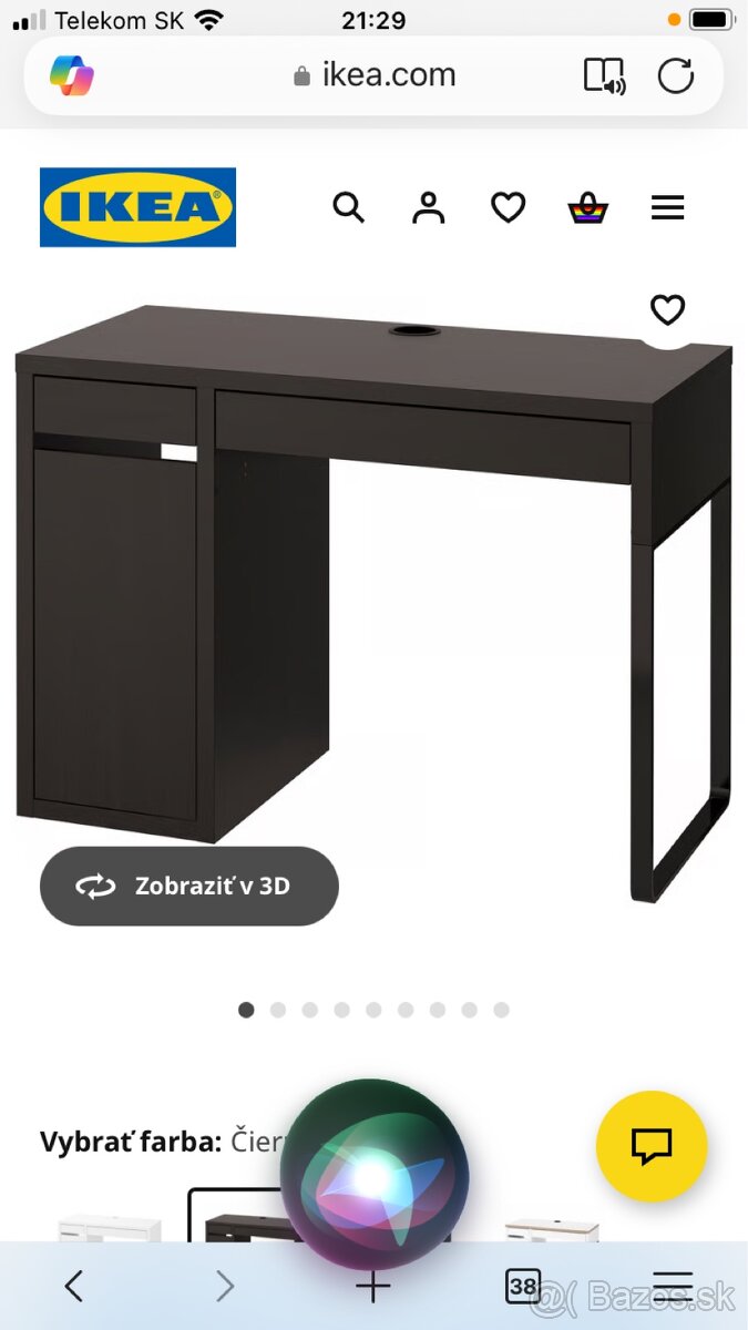 Stolík z IKEA