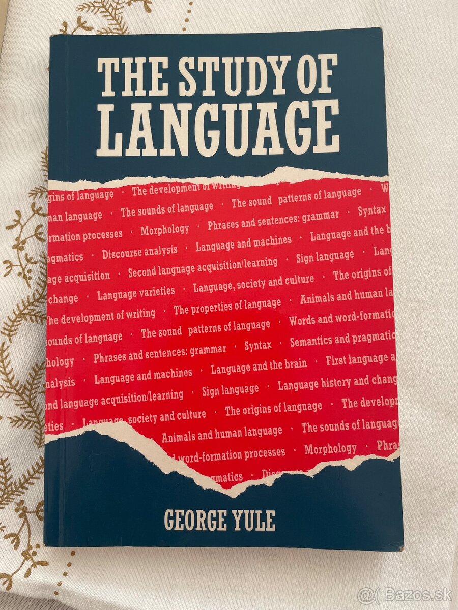 The study of language George Yule