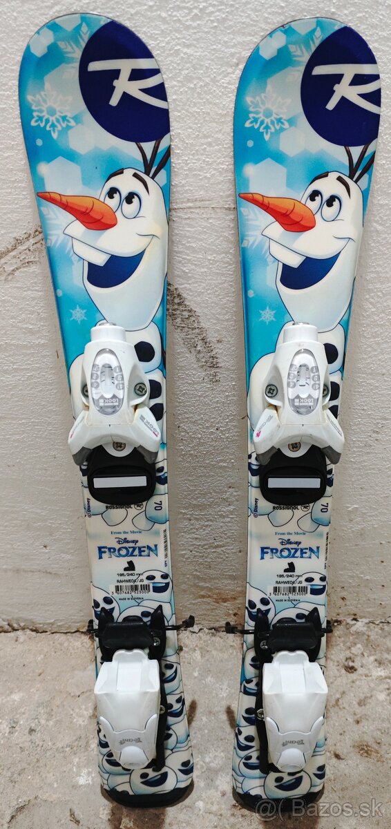 Detské lyže Rossignol, edícia Frozen, 70cm