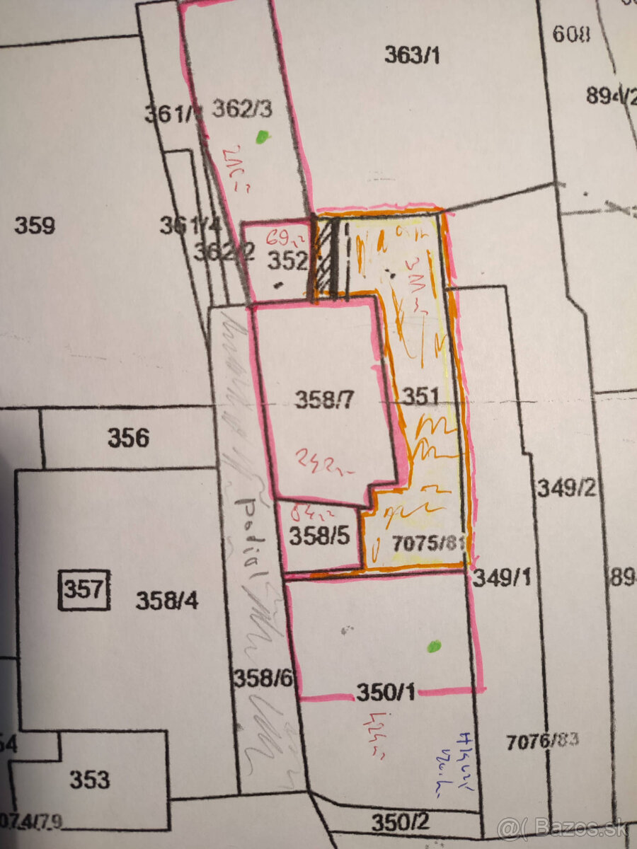 Predaj stav.pozemok 1374m2 v Záhorskej Bystrice, BA IV.