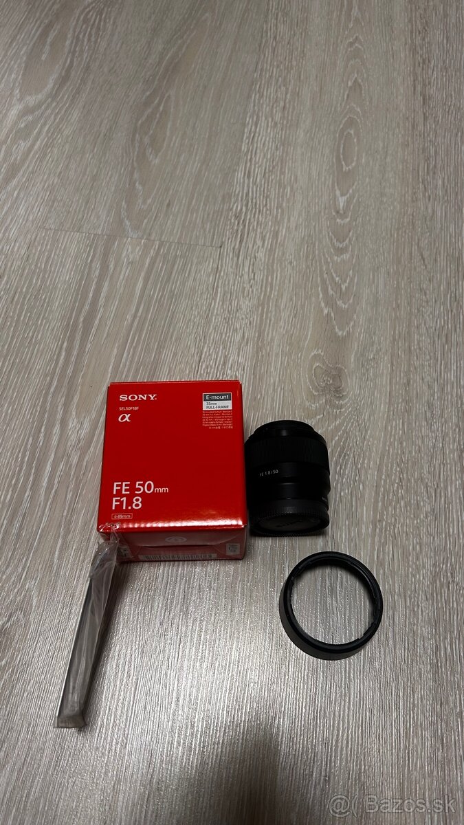 Sony 50mm objektív