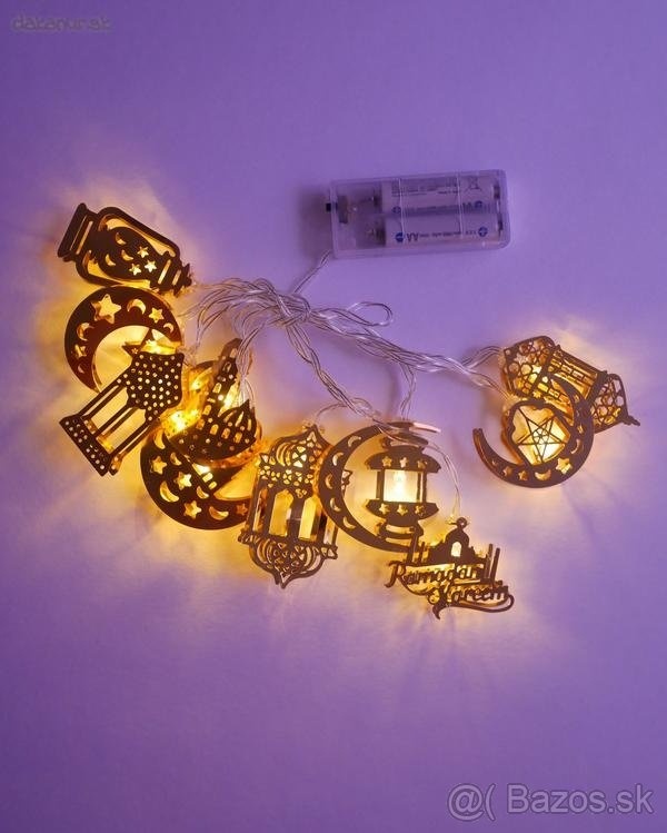 Dekoračné orientálne svetielka - rôzne farby a vzory