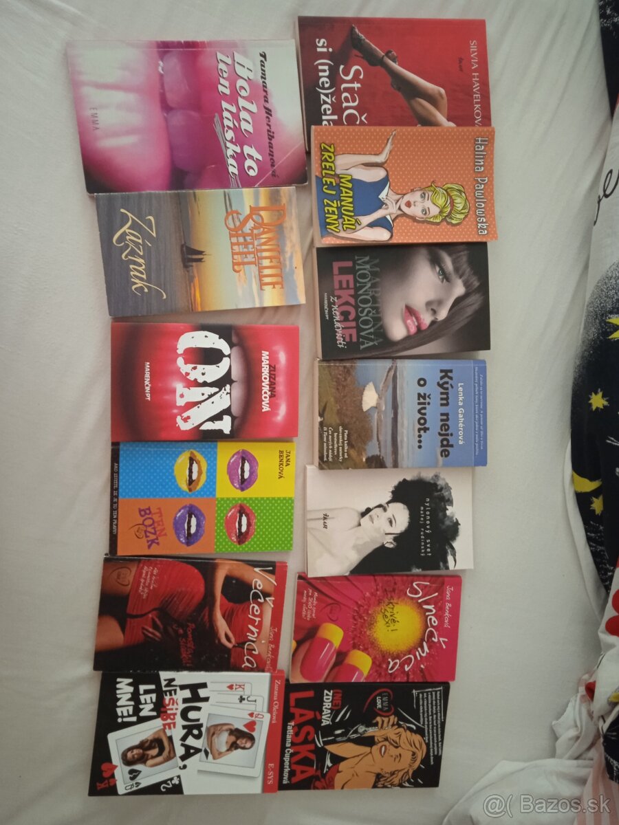 Knihy pre ženy kus 0,50€