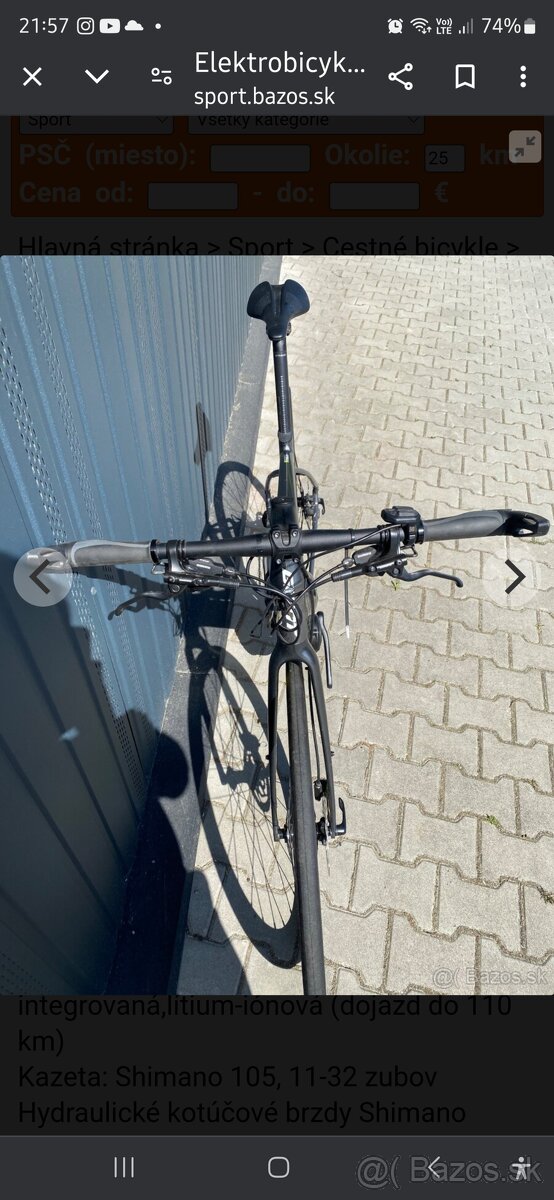 Elektrobicykel Giant