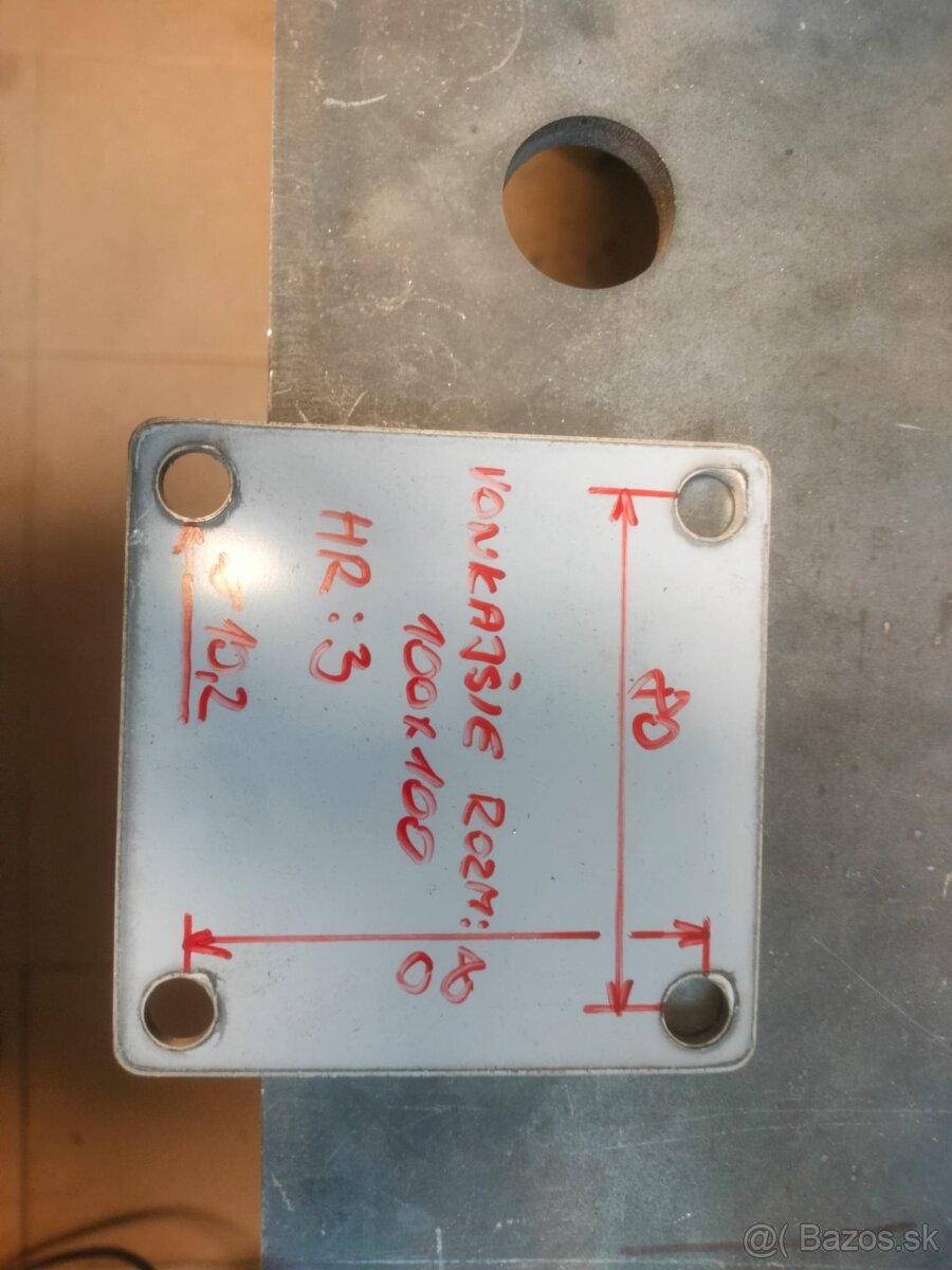 Kotviace platne nerez antikor 1.4301