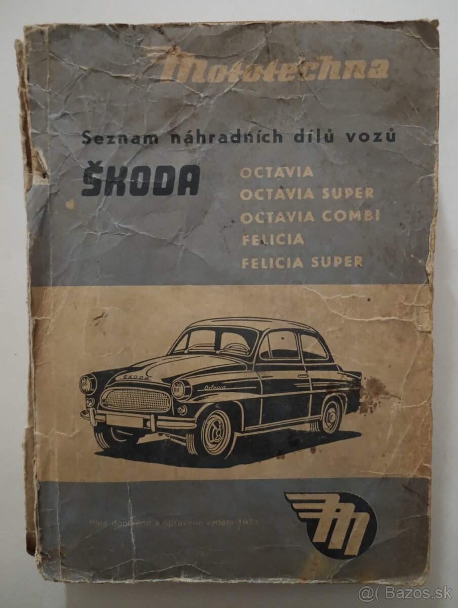 Seznam náhradnich dilu vozu Skoda