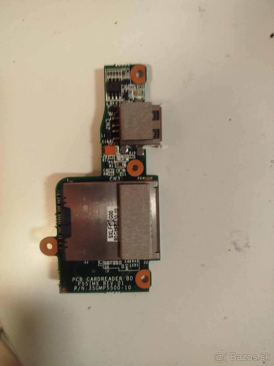 Komponenty na Notebook