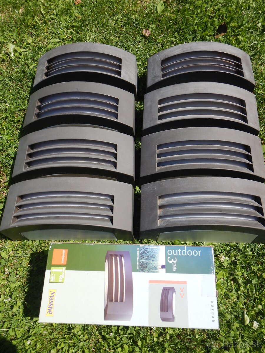 vonkajšie svietidlá zn. Massive Durban