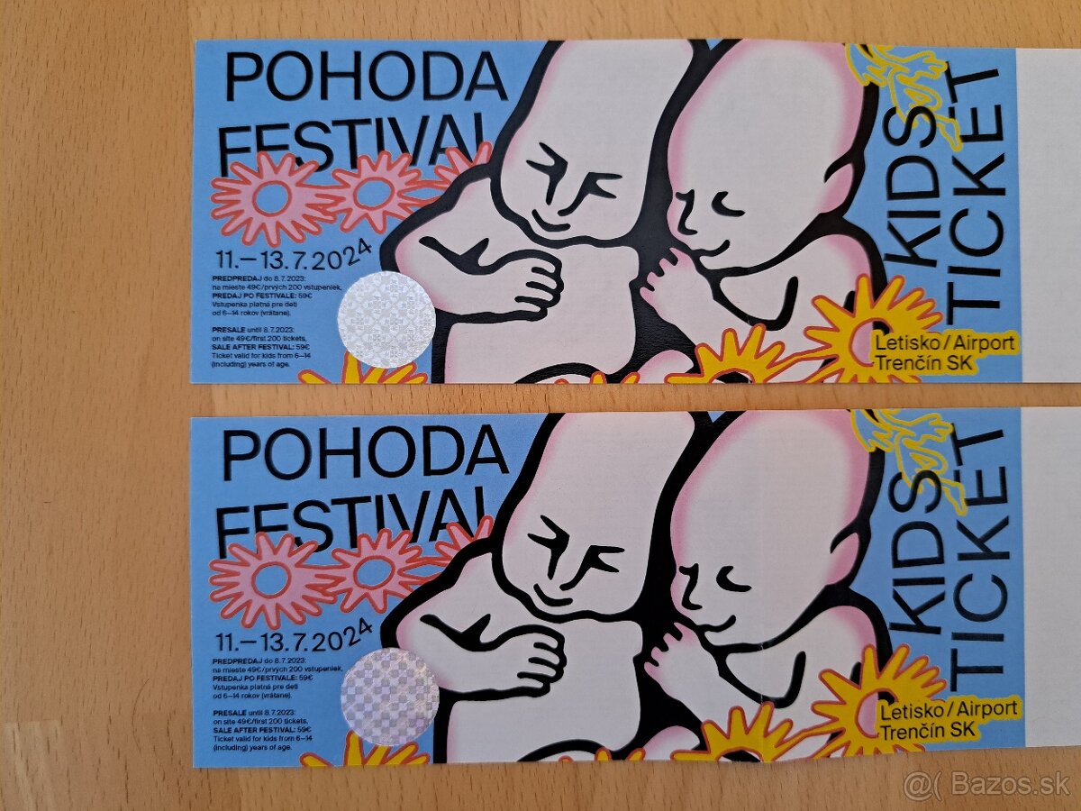 Festival POHODA 2024 - lístky KIDS