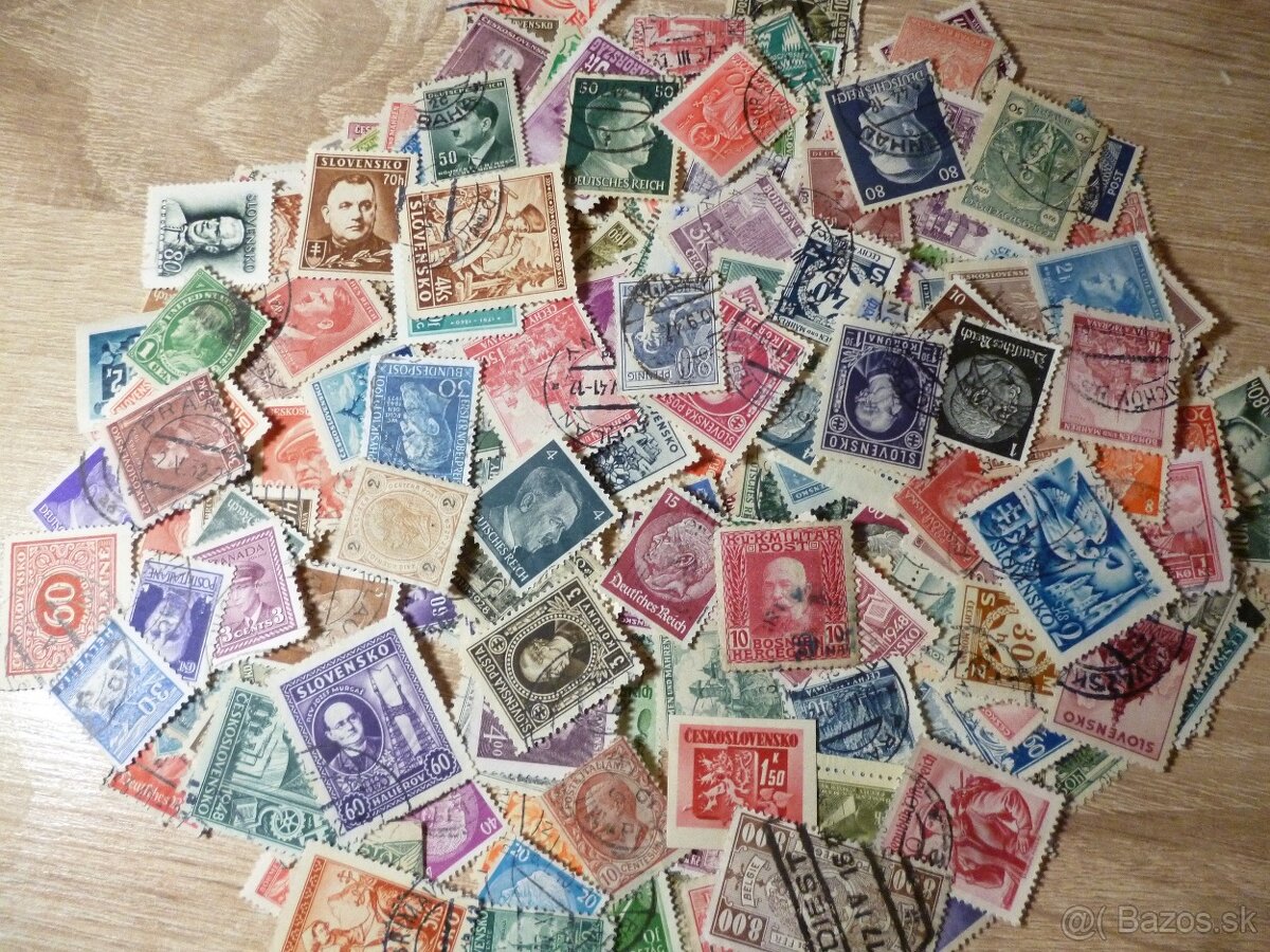 stare znamky mix 275ks