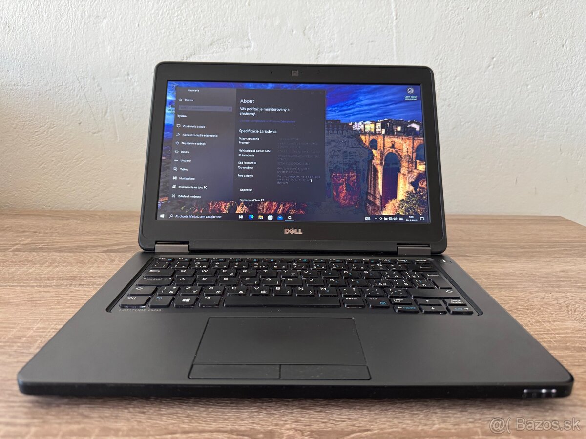 DELL LATITUDE 12,5” 8/256GB SSD Windows 10 Pro