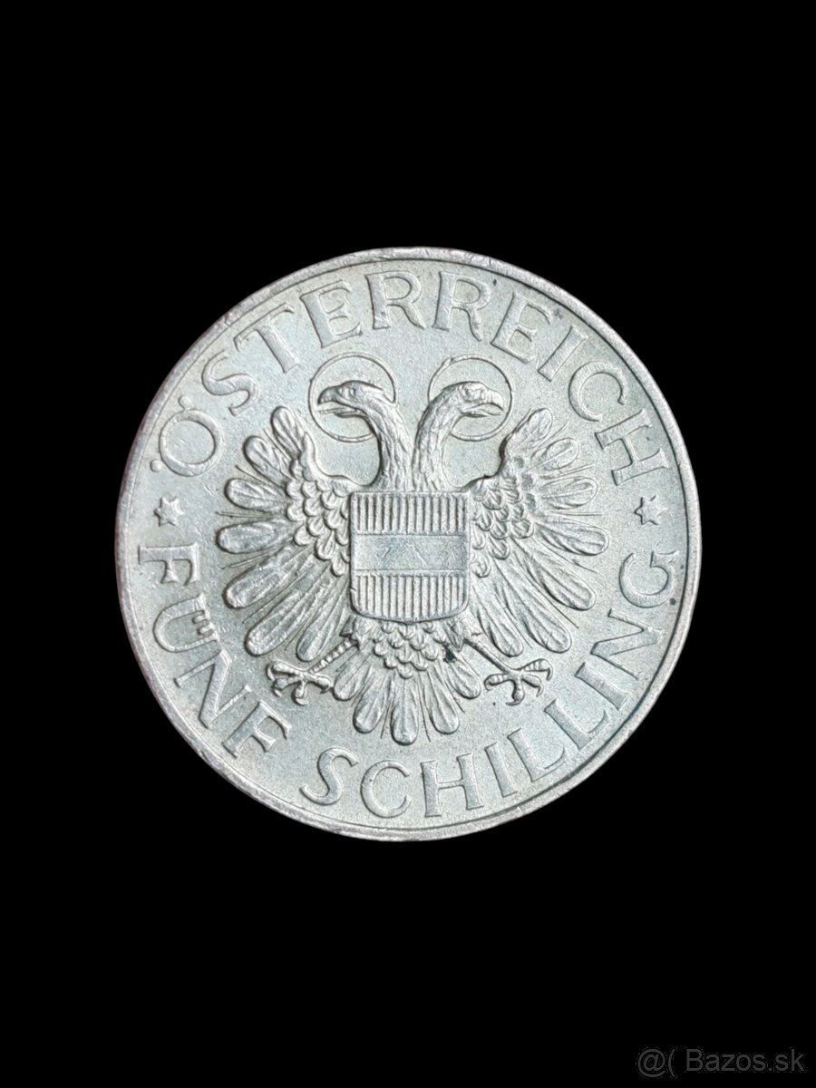 5 Schilling 1934