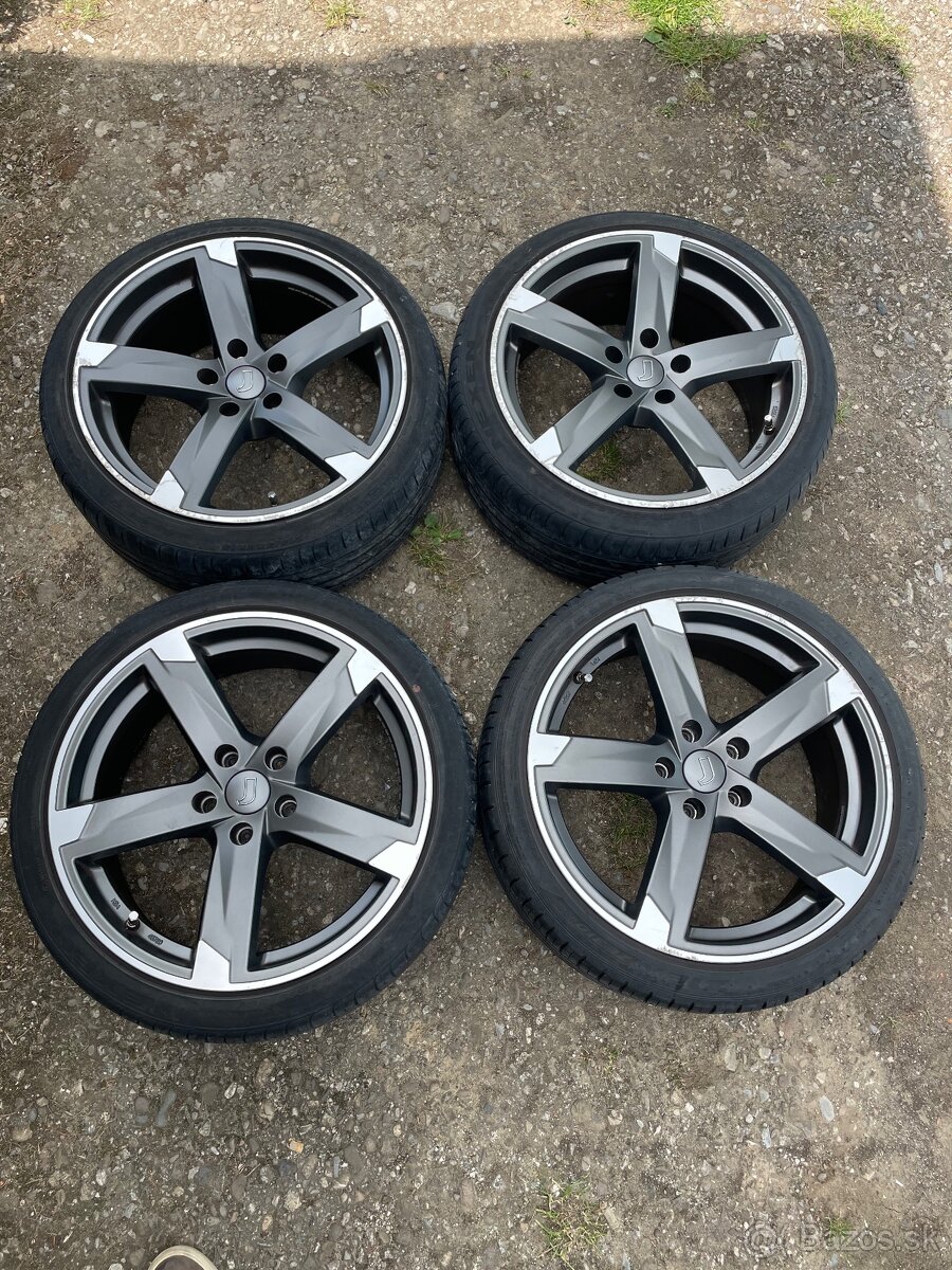 5x112 r18 elektróny Rondell + letné pneu 215/40 ZR18 Nexen