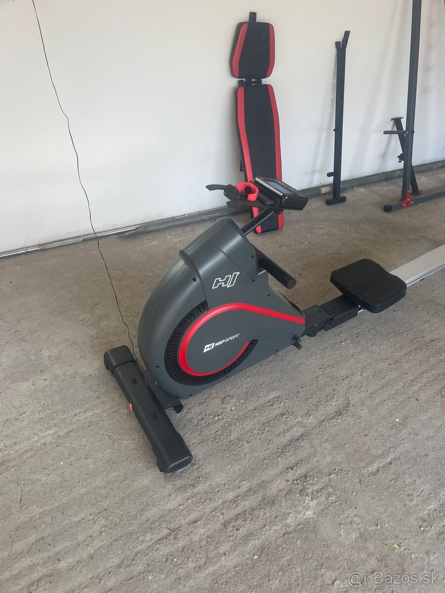 Veslovací trenažér HS-095R Spike Šedý