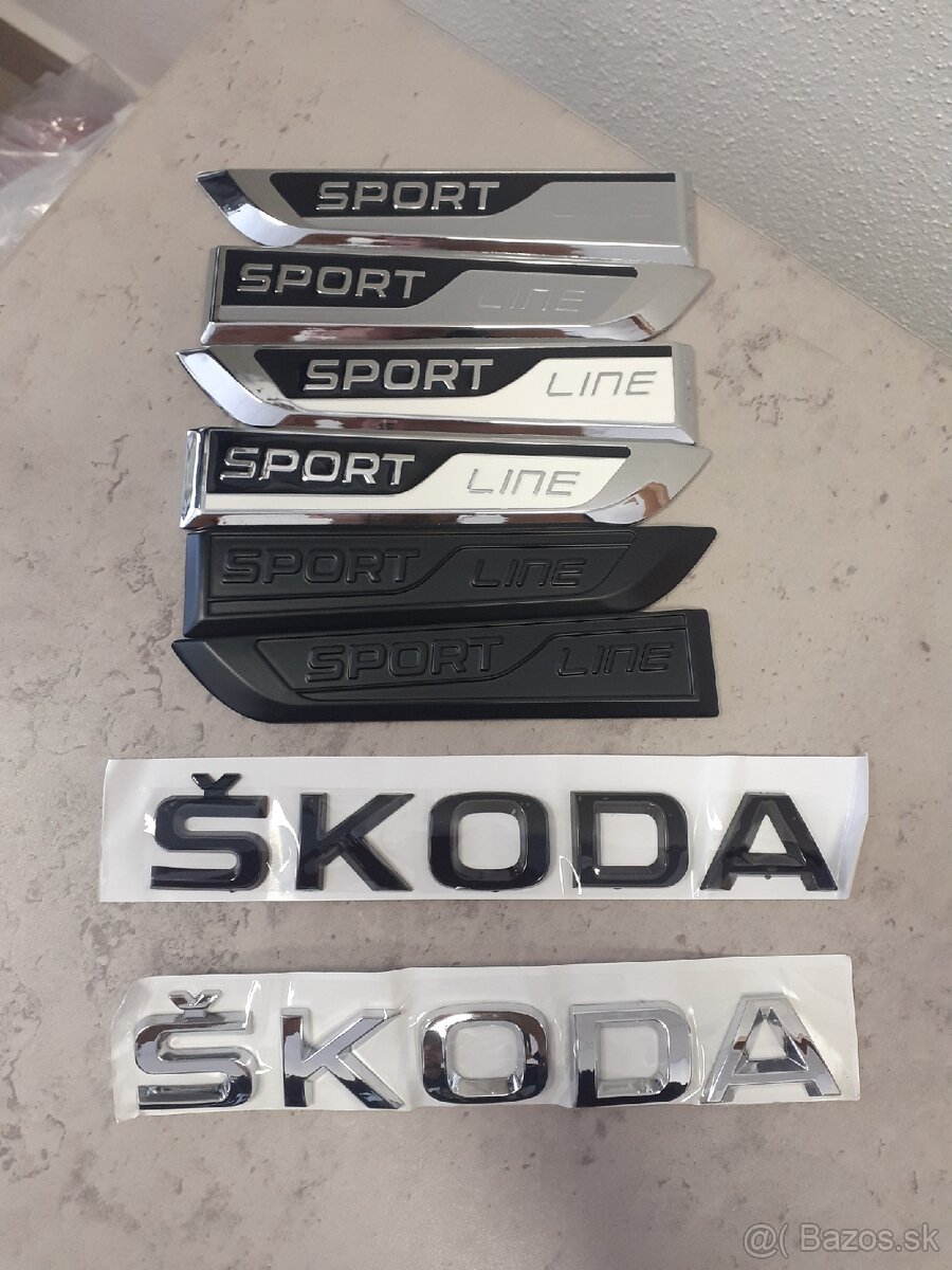 Škoda Sportline emblém / znak