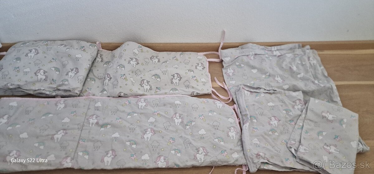 Set do detskej postieľky jendorozec