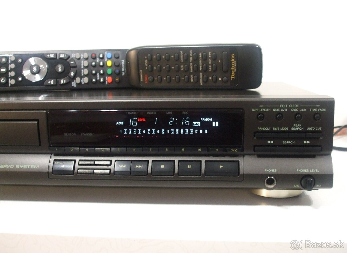 CD prehravac MASH prevodnik TECHNICS SL-PG460A, vyr. GERMANY