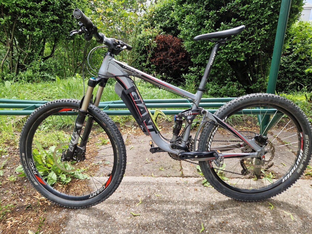Predám celodpružený Giant Trance 2, veľkosť S, 27,5
