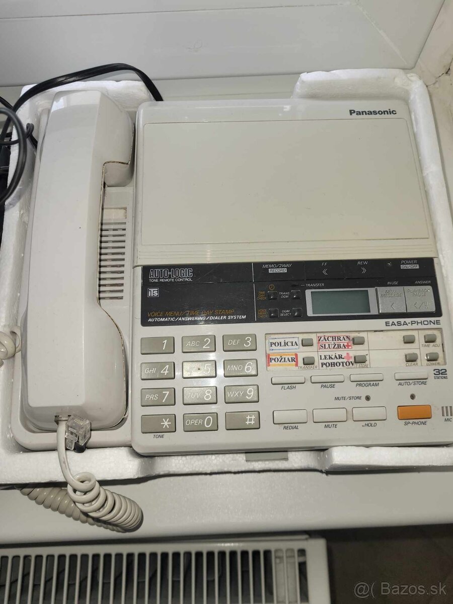 Telefón Panasonic so záznamníkom