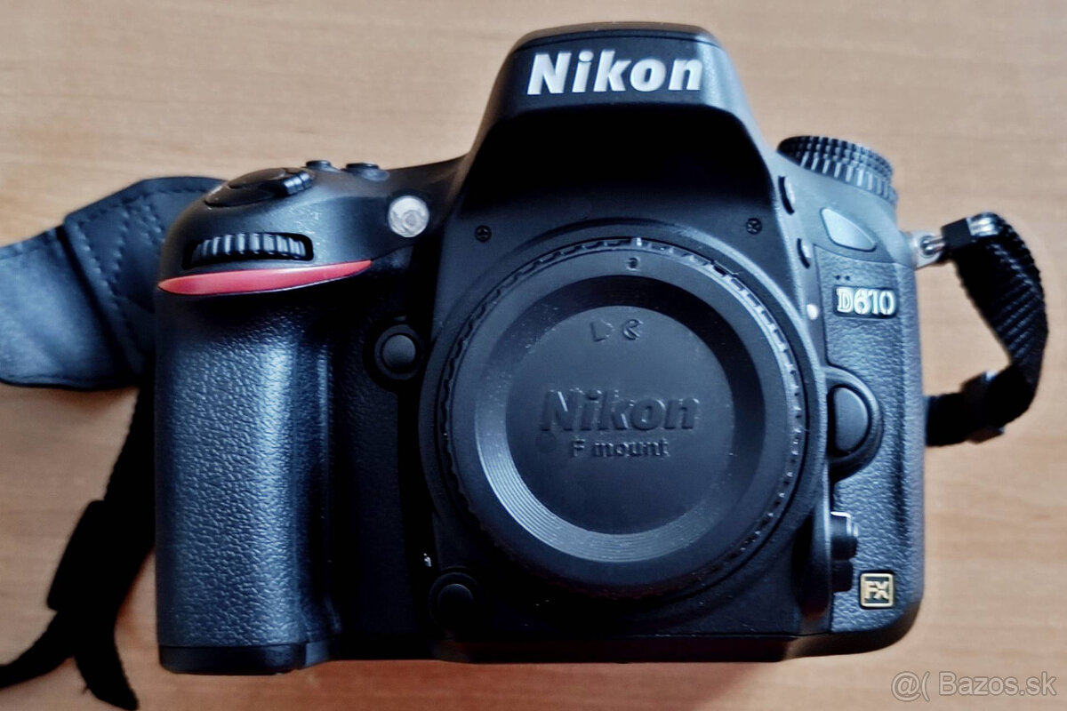 Predám Nikon D610 a objektívy