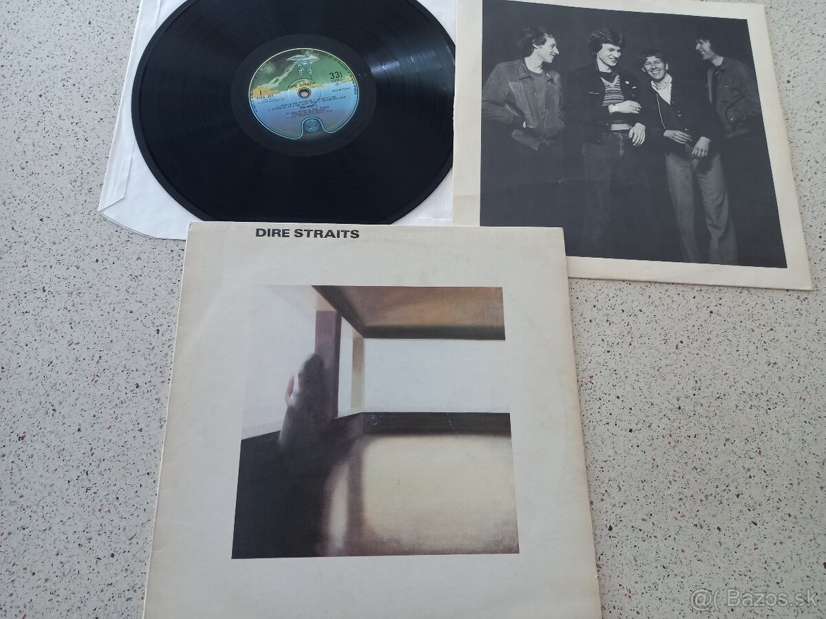 DIRE STRAITS “1st “/Vertigo 1978/ orig. vnut. ob/texty top s