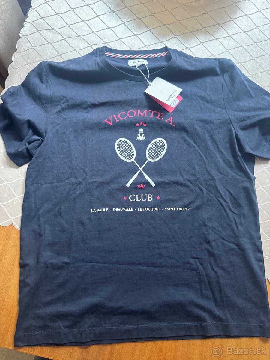 Panske tricko luxusnej znacky Vicomte