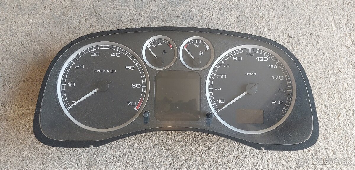 Peugeot 307 budíky