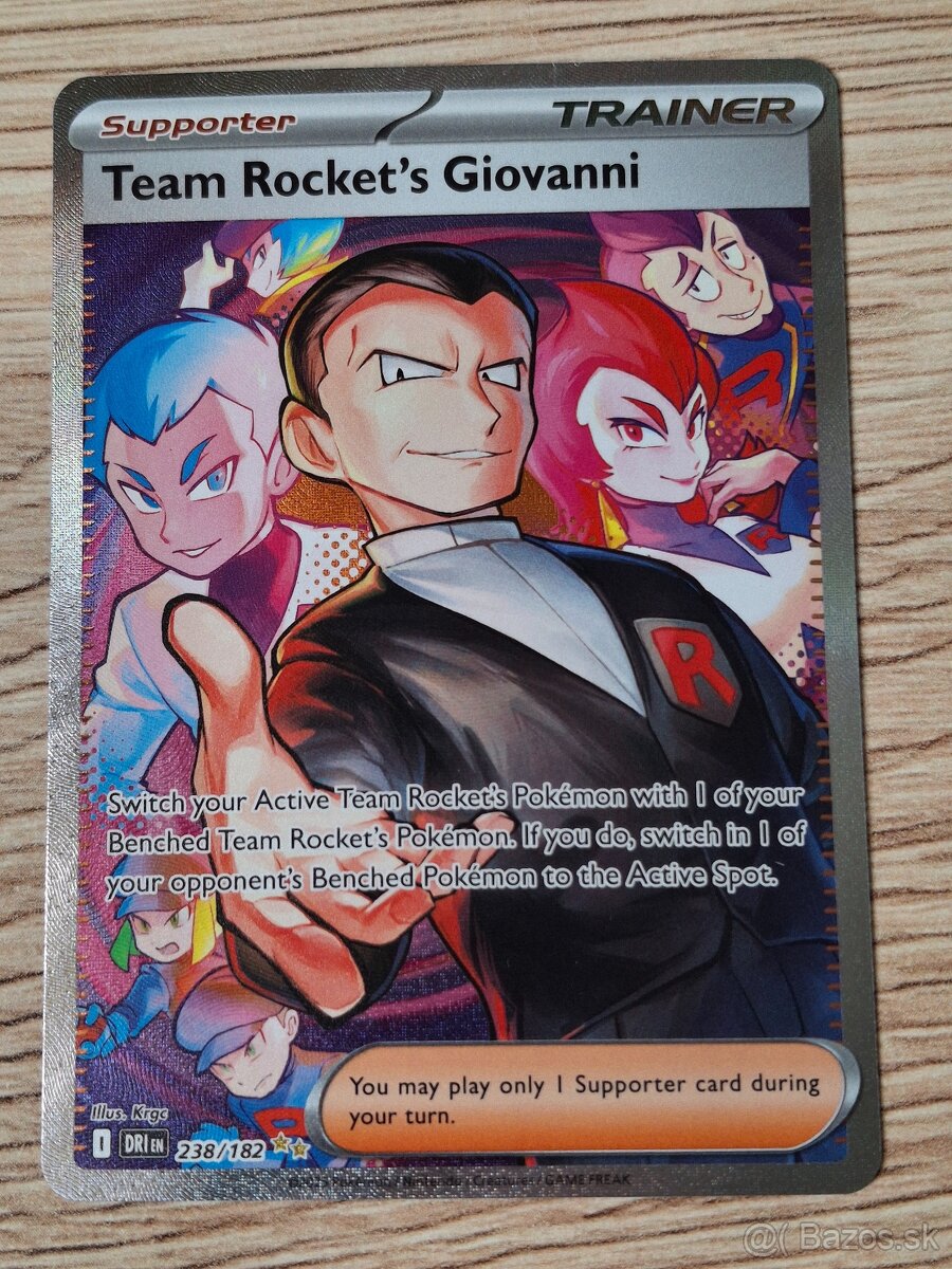 Team Rocket's Giovanni pokemon destined rivals #238