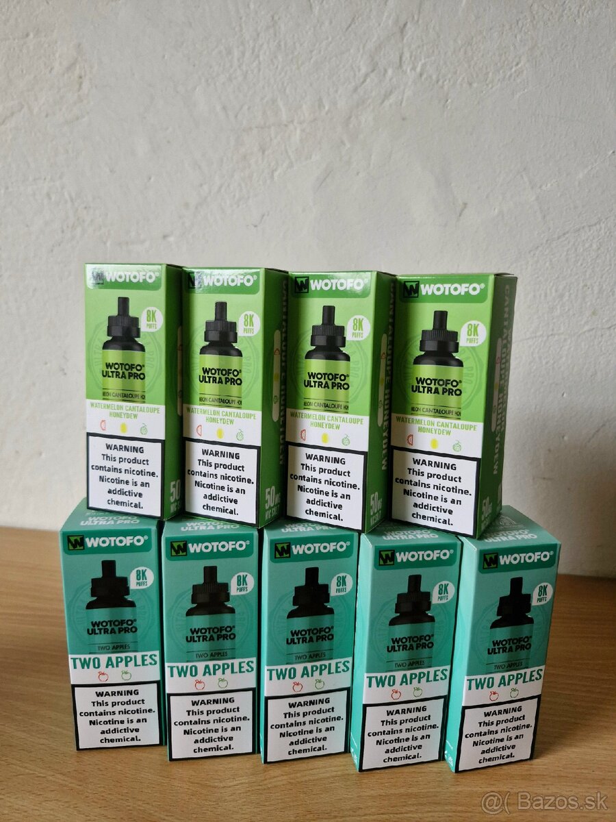 Wotofo Ultra Pro 5% – 8000 potiahnutí