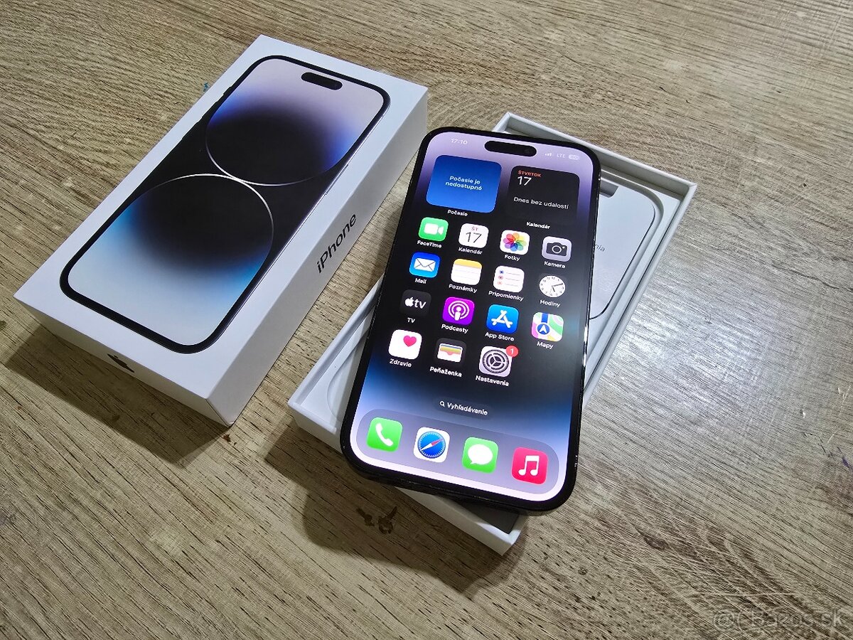 Iphone 14 pro 128gb plnefunkcny v krabici s nabijacim kablom