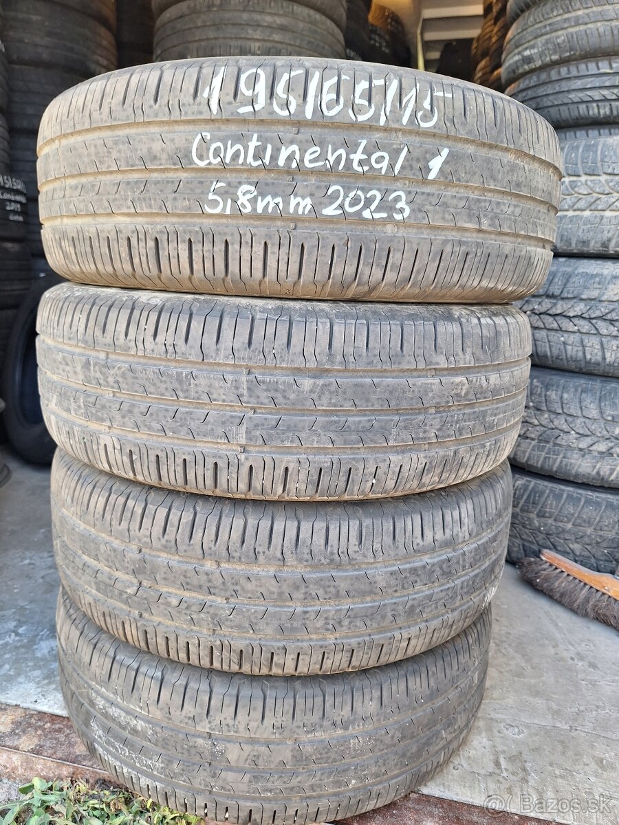 195/65/R15 letne 18ks zánovne
